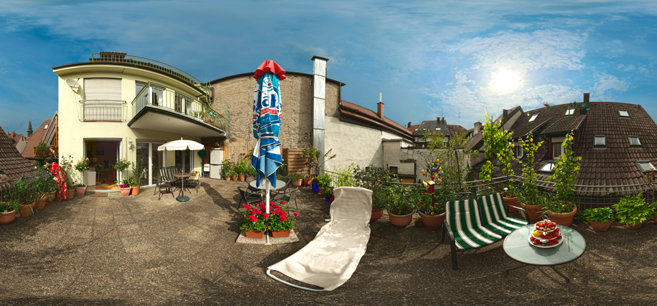 Atlantis Freiburg Balkon
